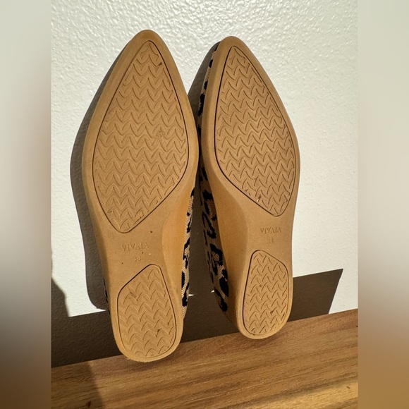 Vivaia Tamia Walker Flats Dark Leopard Size 37 US 7/7.5 EUC - Picture 10 of 10